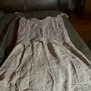 Mauve swing tank top